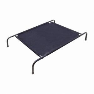 Cama De Perro Elevada Color Negro DOGGO Unidad