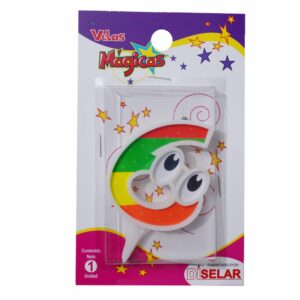 Vela Mágica Ojos 6 Multicolor DISELAR Ojos 6