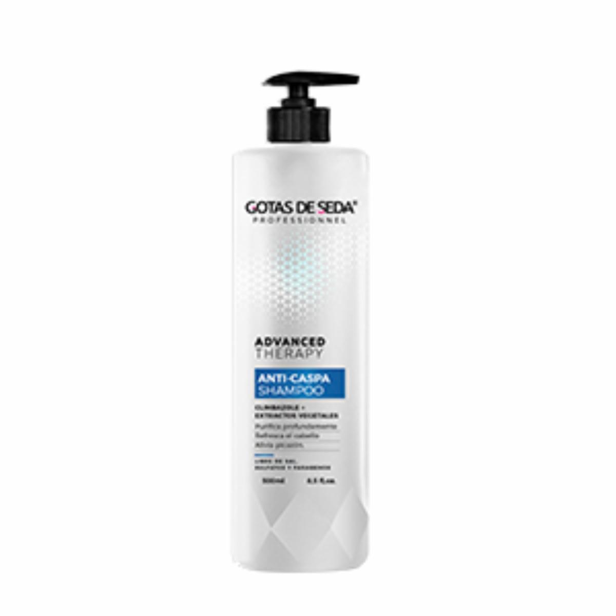 Shampoo De Cabello Anticaspa GOTAS DE SEDA 500 Ml