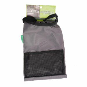 Basurero De Automotriz Color Gris FREE Unidad