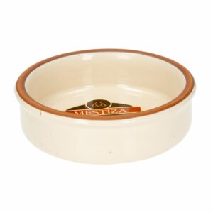 Pocillo Alfarero Color Crema Miel MESTIZA 11 Cm