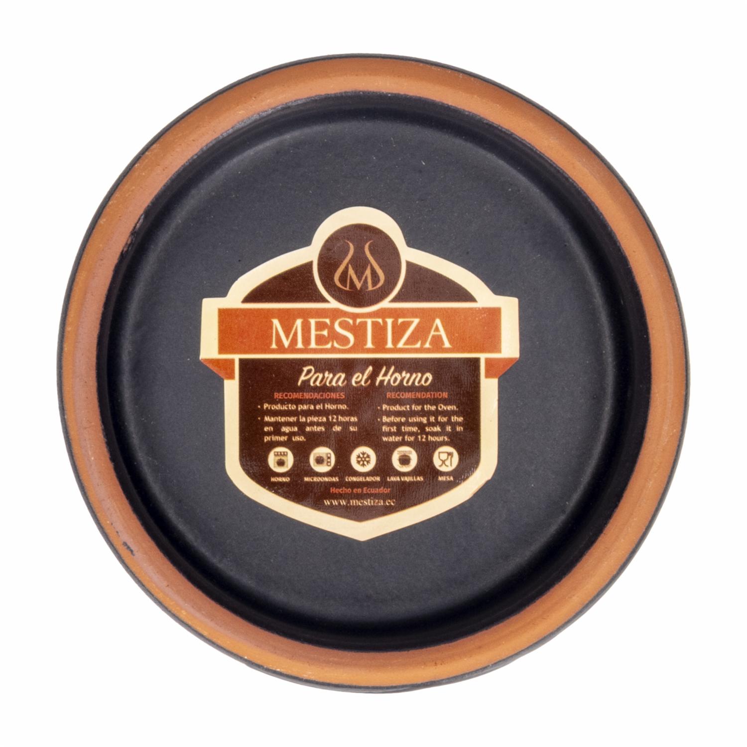Cazuela Sin Asa Negro Ebano MESTIZA 11 Cm