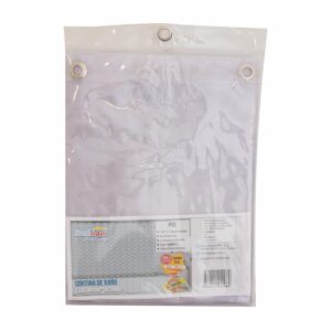 Cortina De Baño Luminosa MUNDOGAR 180 X 200 Cm