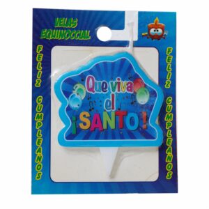 Vela De Cumpleaños VELAS EQUINOCCIAL Viva El Santo