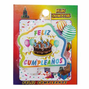 Vela De Cumpleaños VELAS EQUINOCCIAL Feliz Cumpleaños