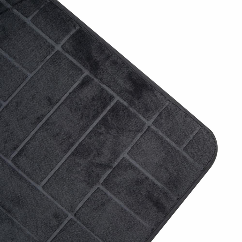 Alfombra Para Baño Gris MODERTEX 40 X 60 Cm - Imagen 2