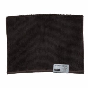 Alfombra Para Baño Chenille Café MODERTEX 90 X 60 Cm