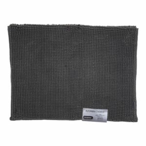 Alfombra Para Baño Chenille Gris MODERTEX 90 X 60 Cm