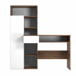 Escritorio Hurón Blanco Con Arizona MUEBLE FÁCIL MDP