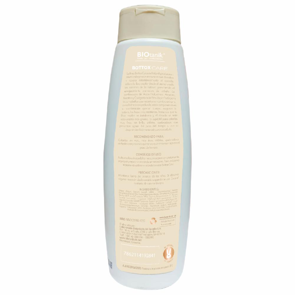 Shampoo Para Cabello Bottox Care Btx BIOTANIK 500 Ml - Imagen 2