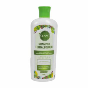 Shampoo Para Cabello Fortalecedor CLANS 400 Ml