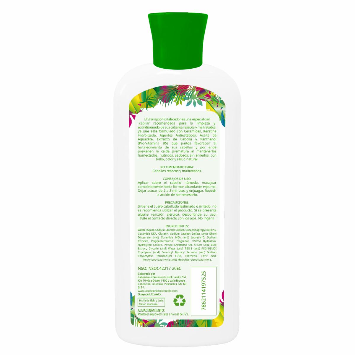 Shampoo Para Cabello Fortalecedor CLANS 400 Ml - Imagen 2