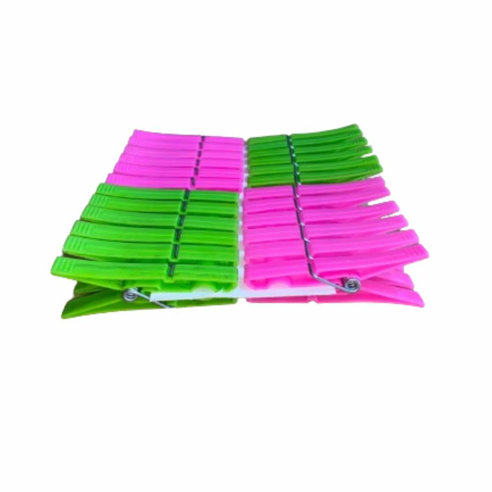 Pinzas Para Ropa Plásticas EL REY DE LOS ANDES X 24 Uds - Imagen 3