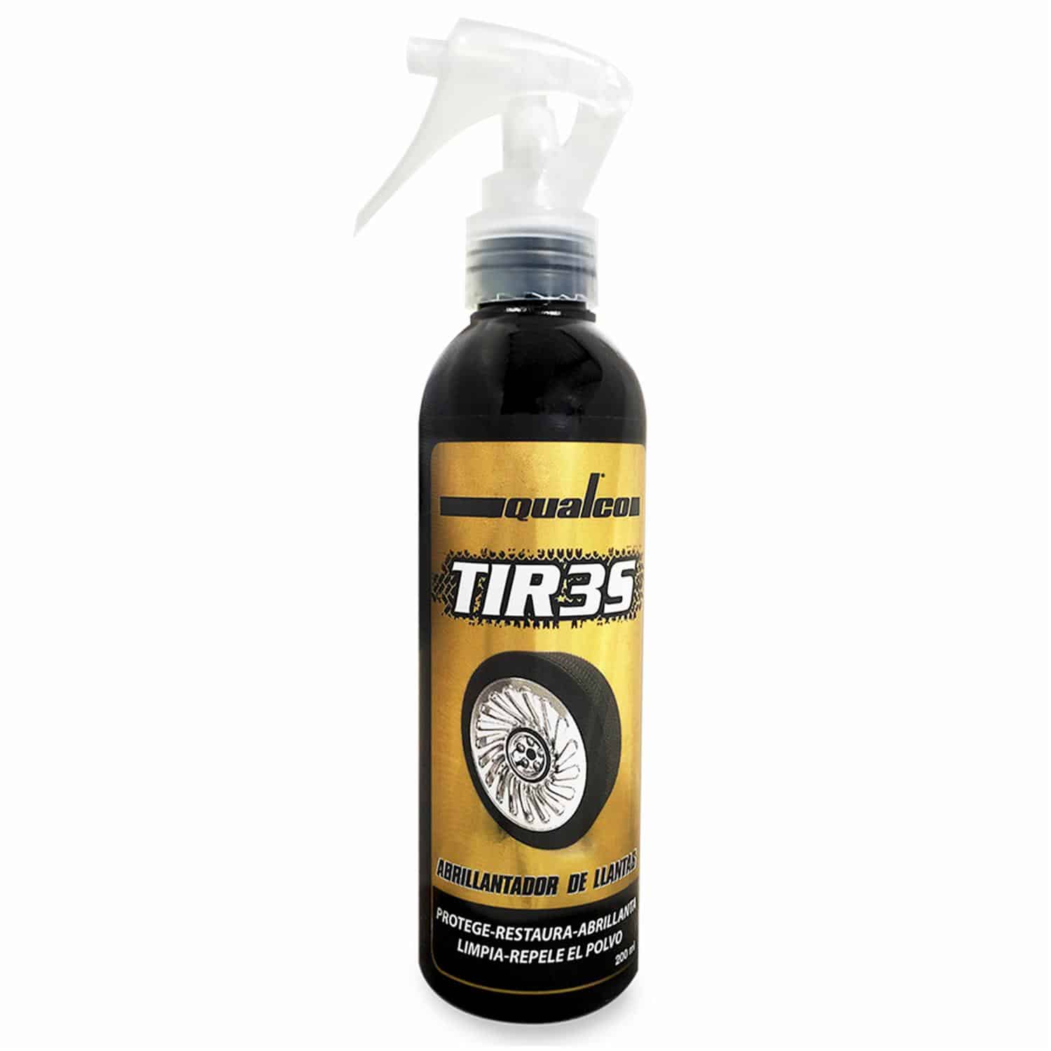 Abrillantador De Llantas Tir3S QUALCO 200 Ml - Imagen 2