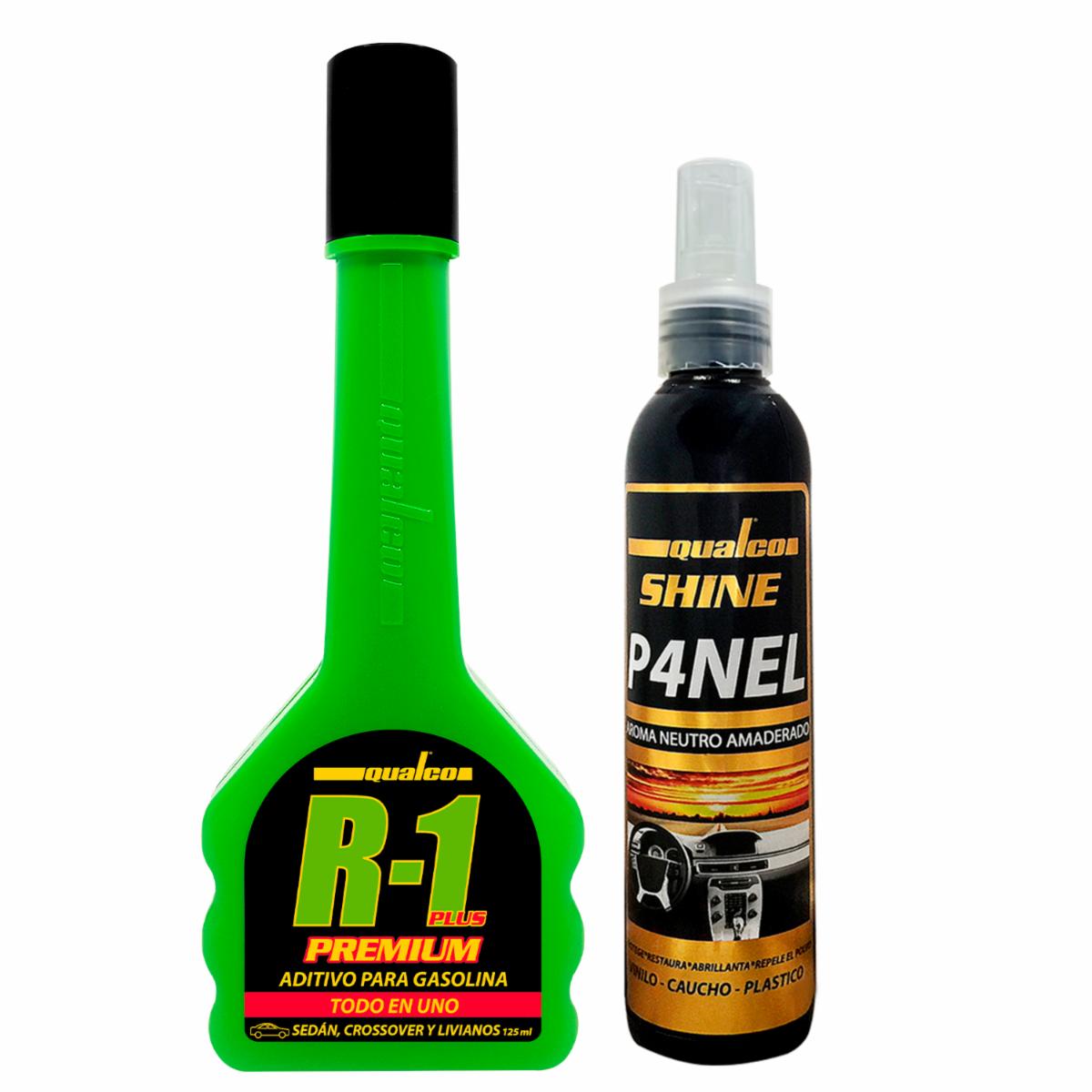 Kit Automotriz Qualco Kit Renueva R-1 Premium 125 Ml +1 Shine 200Ml QUALCO Kit - Imagen 2