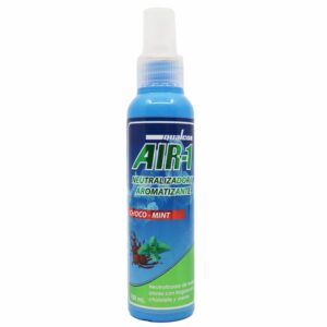 Ambiental Para Auto Air-1 Neutralizador Y Aromatizante Choco-Menta QUALCO 120 Ml
