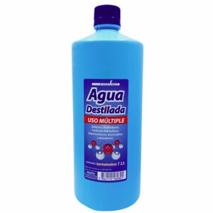 Agua Desmineralizada De Uso Múltiple QUALCO 1000 Ml