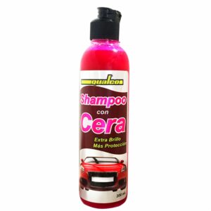 Shampoo Para Auto Con Cera Extra Brillo, Más Protección QUALCO 200 Ml