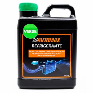 Refrigerante Automotriz Verde AUTOMAX 1000 Ml
