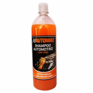 Shampoo Para Auto Con Cera Extra Brllo, Más Protección AUTOMAX 1000 Ml