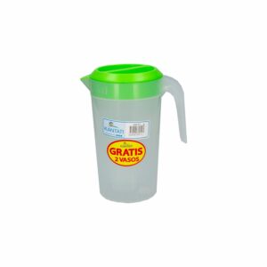 Set Jarra Verona 2 Lt + 2 Vasos Sólidos. KANTATI x 3 Piezas