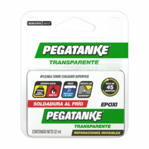 Pegamento Epóxico Transparente PEGATANKE 32 Ml