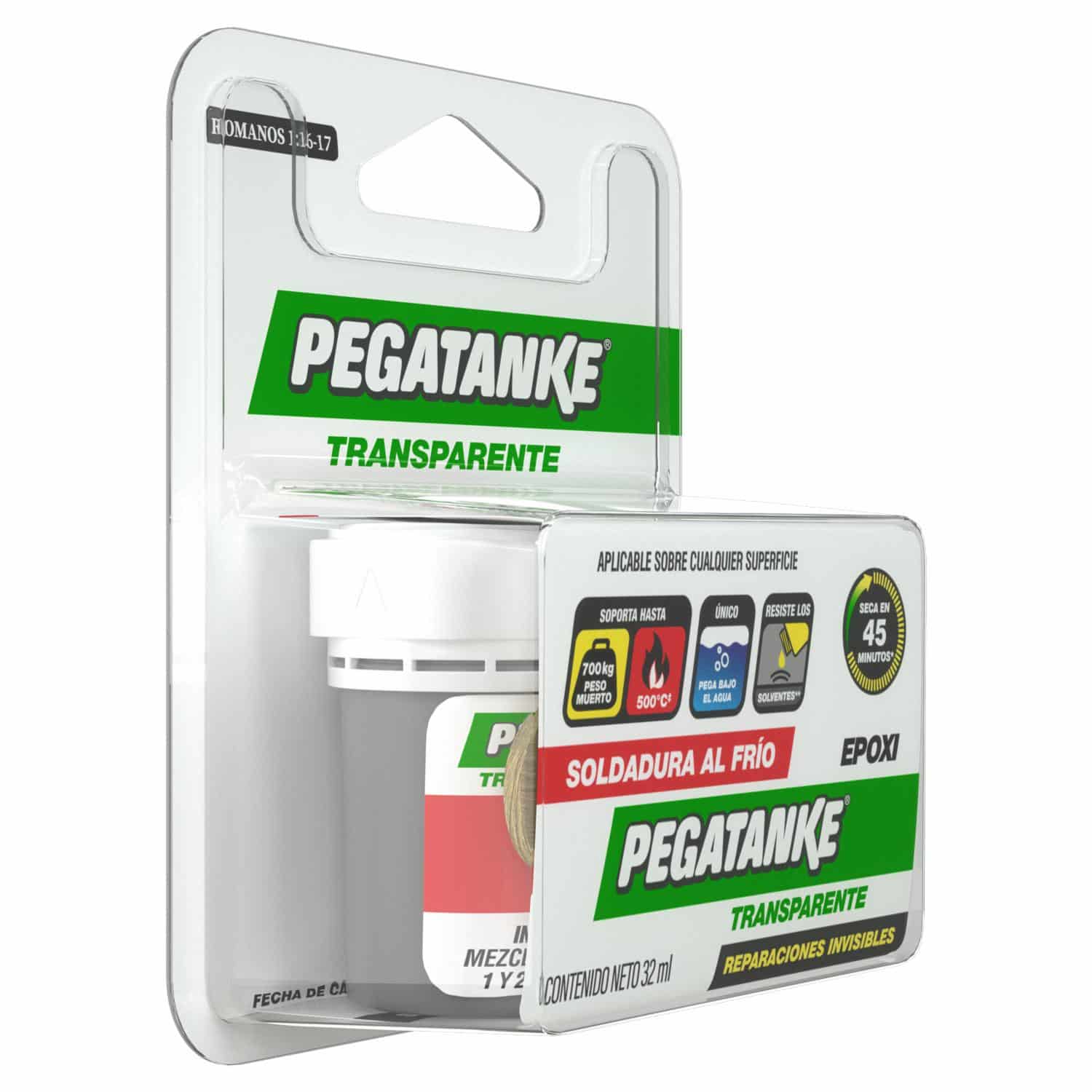 Pegamento Epóxico Transparente PEGATANKE 32 Ml - Imagen 2