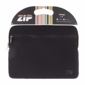 Estuche Para Laptop Negro ZIP 14"