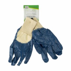 Guantes De Nitrilo Tela Multiusos L TRITON Unidad