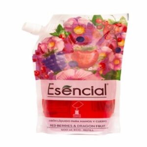 Jabón Liquido Fragancia Red Berries ESENCIAL 500 Ml
