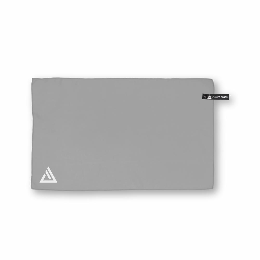 Toalla Deportiva Compacta Gris Pequeña ARMATURA - Imagen 2
