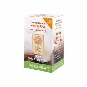 Desodorante En Barra Natural Sin Aluminio True Shea Butter Recarga LULË CARË 50 G