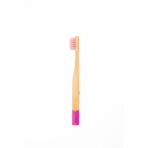 Cepillo Dental Infantil Biodegradable Cerdas Suaves Rosado BAMBOO CHILD 1 U