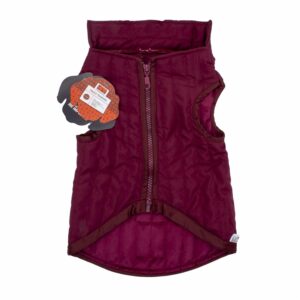 Chaleco Para Mascota Rompevientos Acolchado KIKEMAR Talla Pequeño