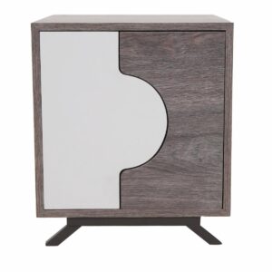 Velador Lego Blanco Con Gris MUEBLES GALLARDO