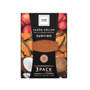 Jabón En Barra Surtido Verano STUDIO NUNA 3X110 G