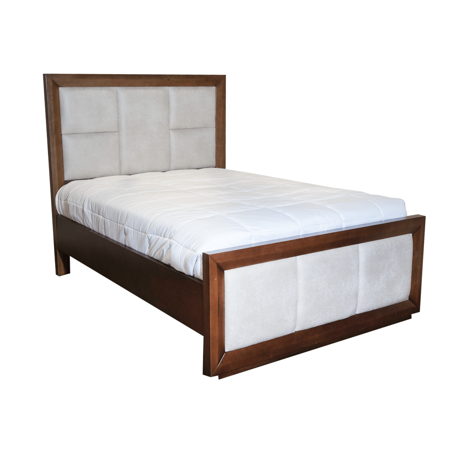 Cama Sasha New Tapizado Dakota Taupe VITEFAMA