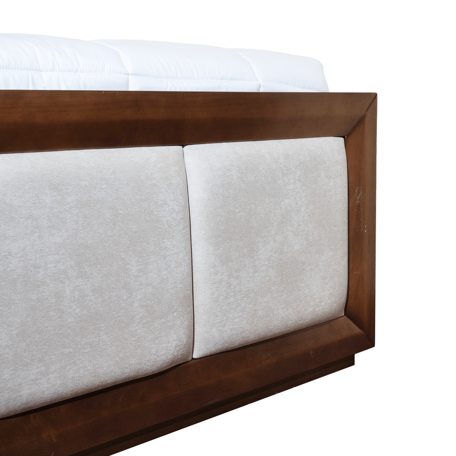 Cama Sasha New Tapizado Dakota Taupe VITEFAMA