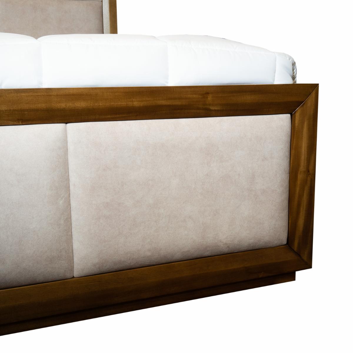 Cama Sasha Tapizada Dakota Taupe VITEFAMA - Imagen 5