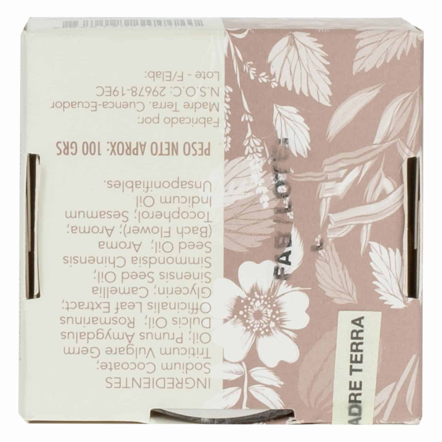 Jabón Natural Glicerina Mandarina Con Toronja Roja MADRE TERRA 100 G - Imagen 2