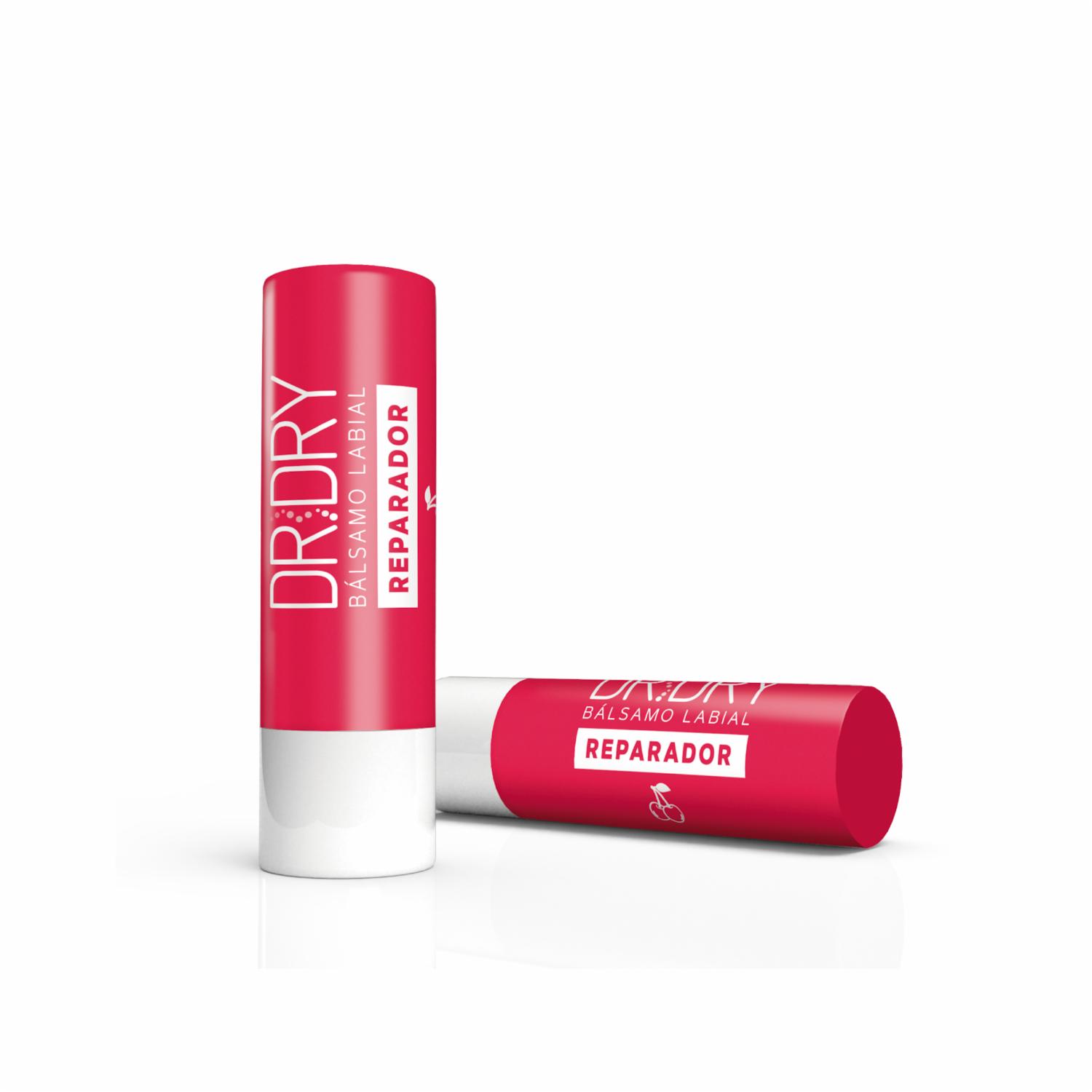 Bálsamo Labial Reparador Hidratante Sabor A Cereza DR.DRY 4.80 G