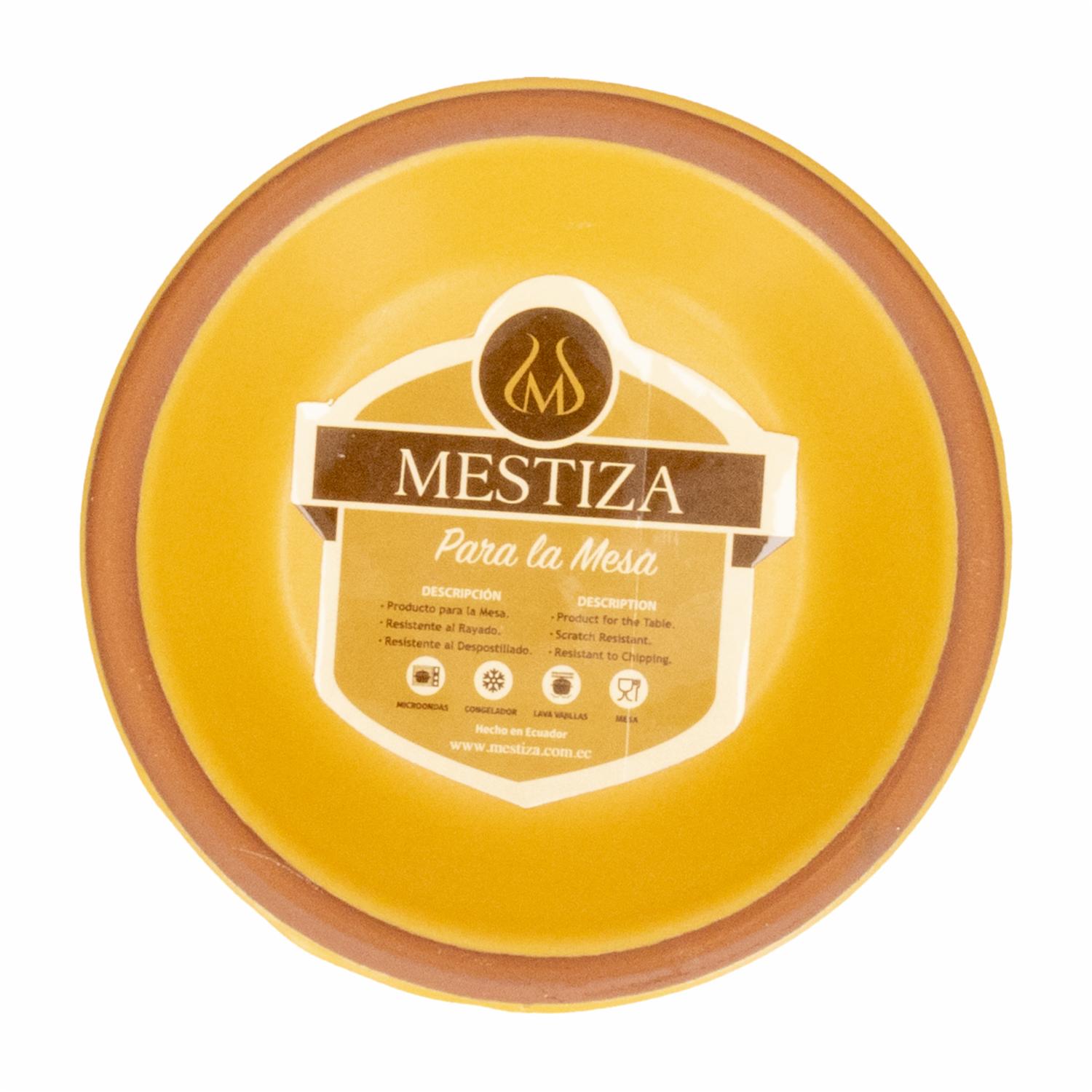 Salsero Alfarero Color Girasol Mate MESTIZA Unidad