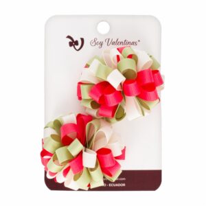Vincha Pompón Grande SOY VALENTINAS X 2 Uds