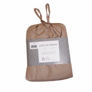Juego De Sábanas Microfibra Kaky ZIBA HOME 1 1/2 Plazas