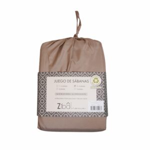 Juego De Sábanas Microfibra Kaky ZIBA HOME 2 1/2 Plazas