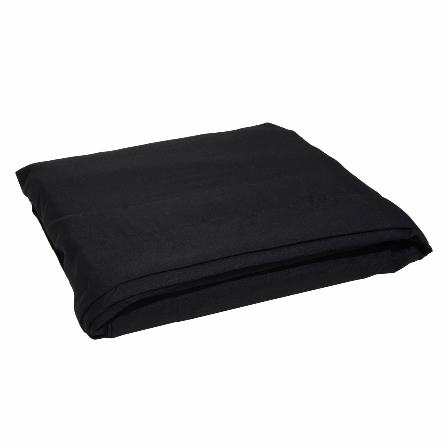 Juego De Sábanas Microfibra Negra ZIBA HOME 2 1/2 Plazas - Imagen 2