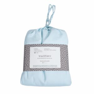 Juego De Sábanas Microfibra Celeste ZIBA HOME 1 1/2 Plazas