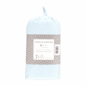 Funda De Almohada Celeste ZIBA HOME 90 X 50 Cm