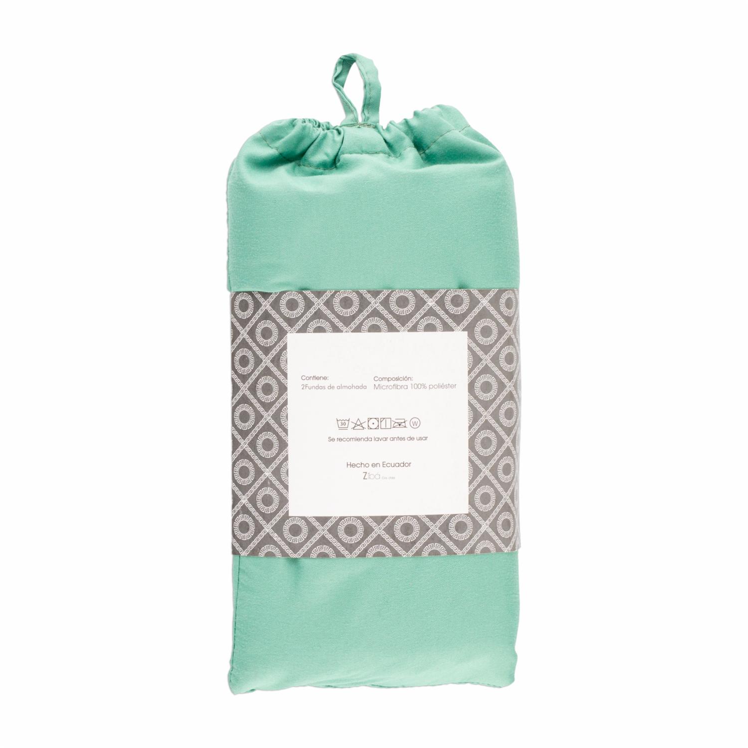 Funda De Almohada Menta ZIBA HOME 90 X 50 Cm - Imagen 2