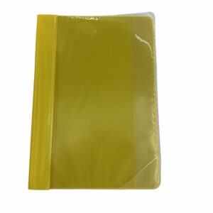 Carpetas Tipo Oficio Transparente Color Amarilla LANCER Unidad